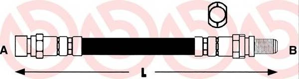 BREMBO T 24 046 Тормозной шланг