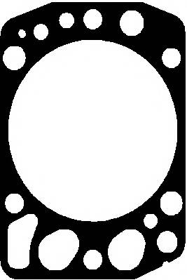 ELRING 748.080 Прокладка, головка цилиндр