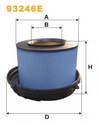 WIX FILTERS 93246E Воздушный фильтр