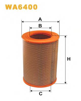 WIX FILTERS WA6400 Воздушный фильтр WIX FILTERS WA6400 Воздушный фильтр