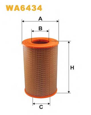 WIX FILTERS WA6434 Воздушный фильтр