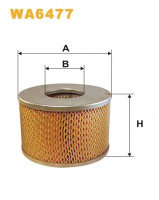 WIX FILTERS WA6477 Повітряний фільтр WIX FILTERS WA6477 Повітряний фільтр