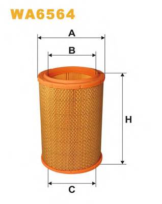 WIX FILTERS WA6564 Воздушный фильтр
