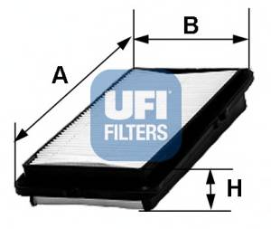 UFI 30.269.00 Воздушный фильтр UFI 30.269.00 Воздушный фильтр
