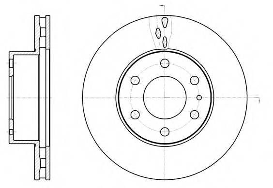 ROADHOUSE 61062.10 Гальмівний диск ROADHOUSE 61062.10 Гальмівний диск