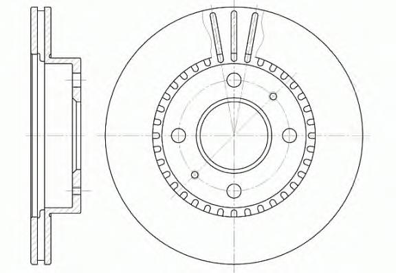 REMSA 6423.10 Тормозной диск REMSA 6423.10 Тормозной диск