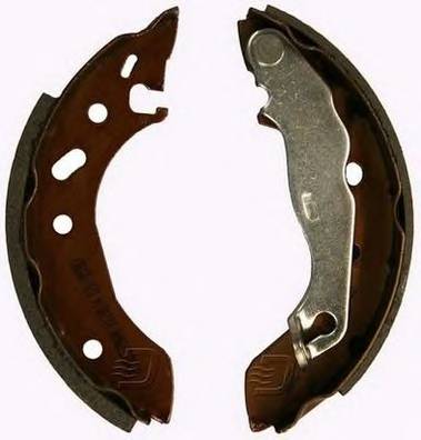 DENCKERMANN B120014 Комплект тормозных колодок DENCKERMANN B120014 Комплект тормозных колодок