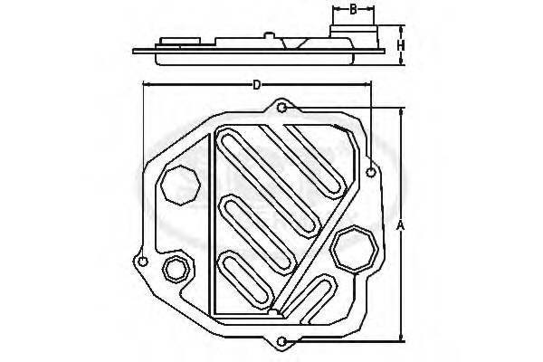 SCT Germany SG 1058 Комплект гідрофільтрів, ав... SCT Germany SG 1058 Комплект гідрофільтрів, ав...