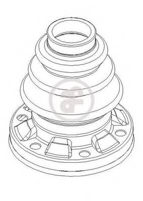 AUTOFREN SEINSA D8437 Комплект пылника, приводно