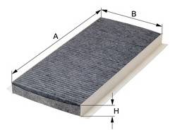 MFILTER K9037C Фiльтр салону