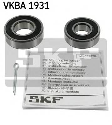 SKF VKBA 1931 Комплект подшипника ступиц