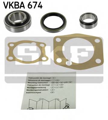 SKF VKBA 674 Комплект подшипника ступиц