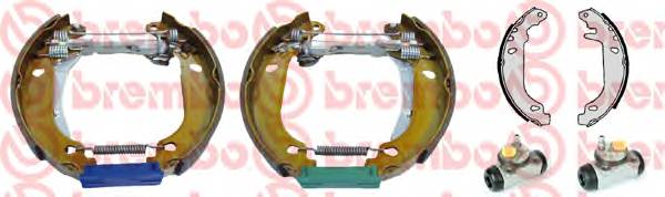 BREMBO K 61 058 Комплект тормозных колодок