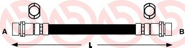 BREMBO T 24 036 Тормозной шланг BREMBO T 24 036 Тормозной шланг