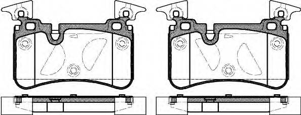 ROADHOUSE 21367.00 Комплект гальмівних колодо... ROADHOUSE 21367.00 Комплект гальмівних колодо...