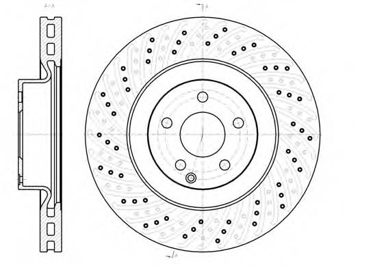 ROADHOUSE 61186.10 Гальмівний диск