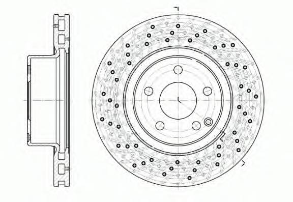 REMSA 6817.10 Тормозной диск REMSA 6817.10 Тормозной диск