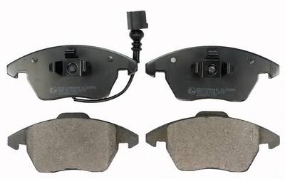 DENCKERMANN B110858 Комплект тормозных колодок