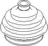 TOPRAN 103 392 Пыльник, приводной вал