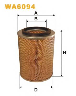 WIX FILTERS WA6094 Повітряний фільтр WIX FILTERS WA6094 Повітряний фільтр