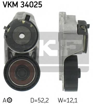 SKF VKM 34025 Натяжной ролик, поликлинов...