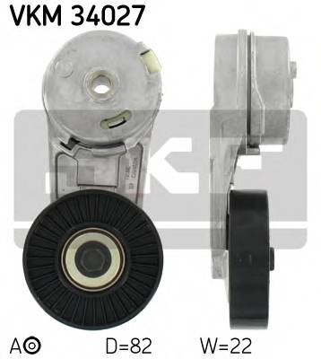 SKF VKM 34027 Натяжной ролик, поликлинов