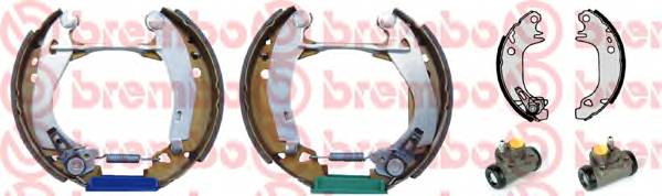 BREMBO K 61 046 Комплект тормозных колодок