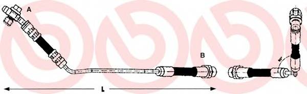 BREMBO T 06 014 Тормозной шланг