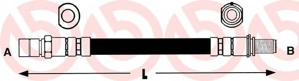 BREMBO T 59 008 Тормозной шланг