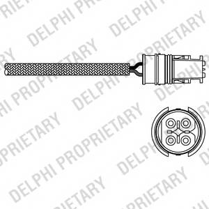 DELPHI ES20312-12B1 Лямбда-зонд DELPHI ES20312-12B1 Лямбда-зонд