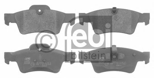 FEBI BILSTEIN 16615 Комплект гальмівних колодо...