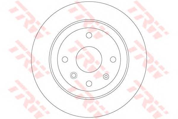 TRW DF6360 Тормозной диск