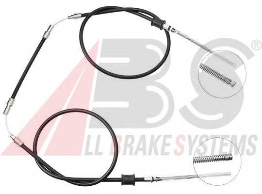 A.B.S. K10875 Трос, стояночная тормозная 