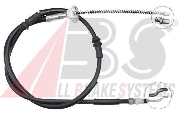 A.B.S. K13872 Трос, стояночная тормозная 