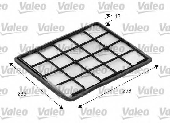 VALEO 698199 Фільтр, повітря у внутрішнь...