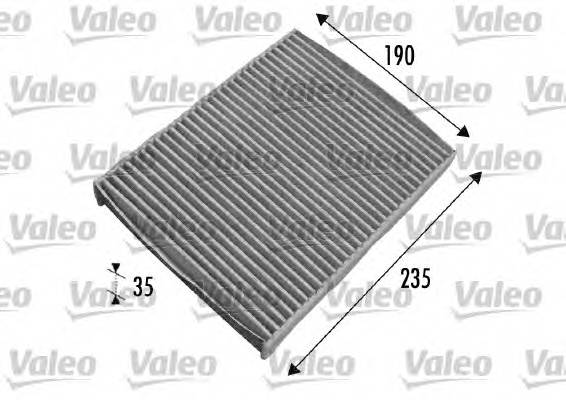 VALEO 698693 Фильтр, воздух во внутренно... VALEO 698693 Фильтр, воздух во внутренно...