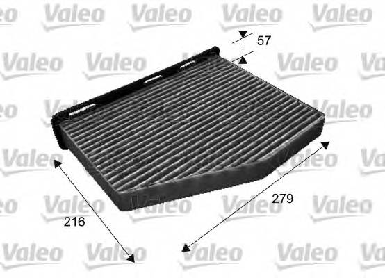 VALEO 698801 Фильтр, воздух во внутренно