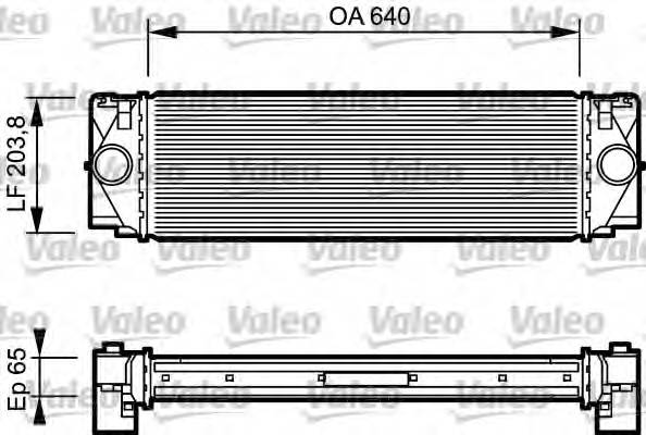 VALEO 817994 Інтеркулер VALEO 817994 Інтеркулер