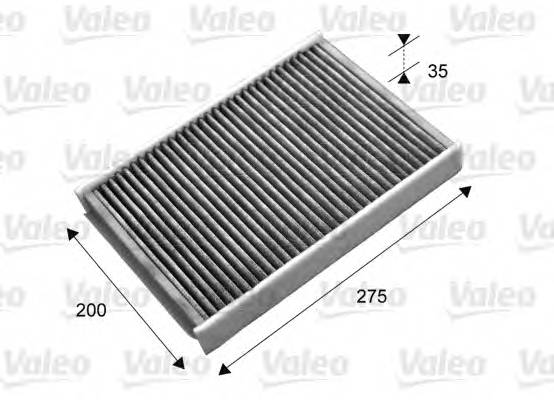 VALEO 715702 Фильтр, воздух во внутренно