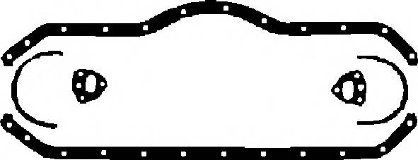 ELRING 284.734 Комплект прокладок, маслян