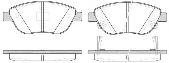 ROADHOUSE 2859.32 Комплект тормозных колодок... ROADHOUSE 2859.32 Комплект тормозных колодок...