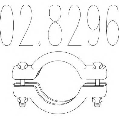 MTS 02.8296 Соединительные элементы, с
