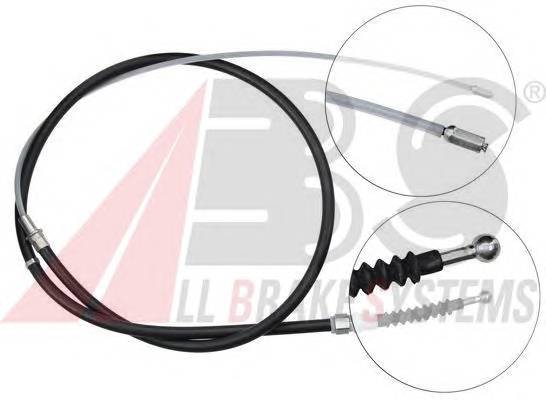 A.B.S. K13756 Трос, стояночная тормозная 