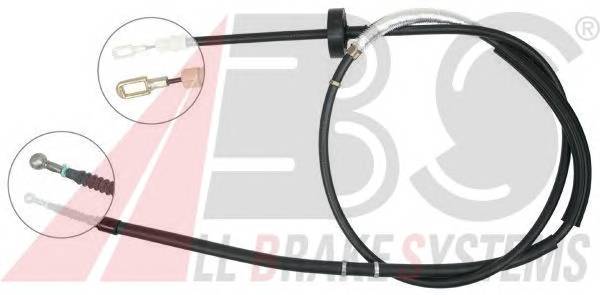 A.B.S. K18607 Трос, стояночная тормозная 