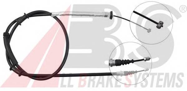 A.B.S. K19758 Трос, стояночная тормозная 