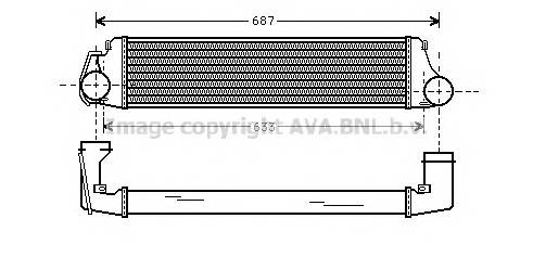 AVA QUALITY COOLING BW4207 Интеркулер AVA QUALITY COOLING BW4207 Интеркулер