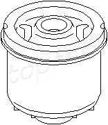 TOPRAN 108 634 Втулка, балка моста