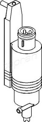 TOPRAN 107 282 Водяной насос, система очис