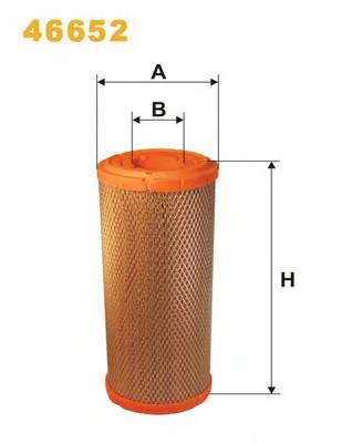 WIX FILTERS 46652 Воздушный фильтр