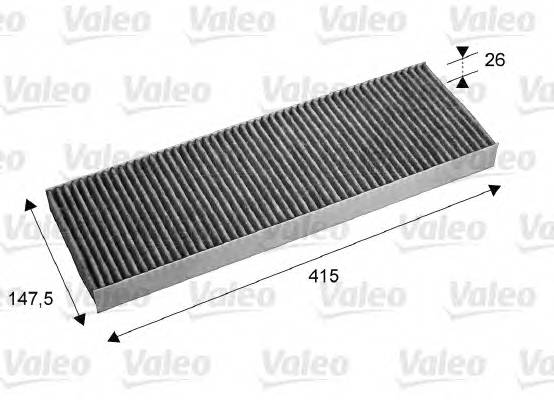 VALEO 715675 Фильтр, воздух во внутренно